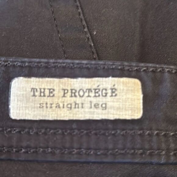 Adriano Goldschmied AG The Protege Straight Leg Mens Black Jeans size W34 x L34 - Picture 8 of 12